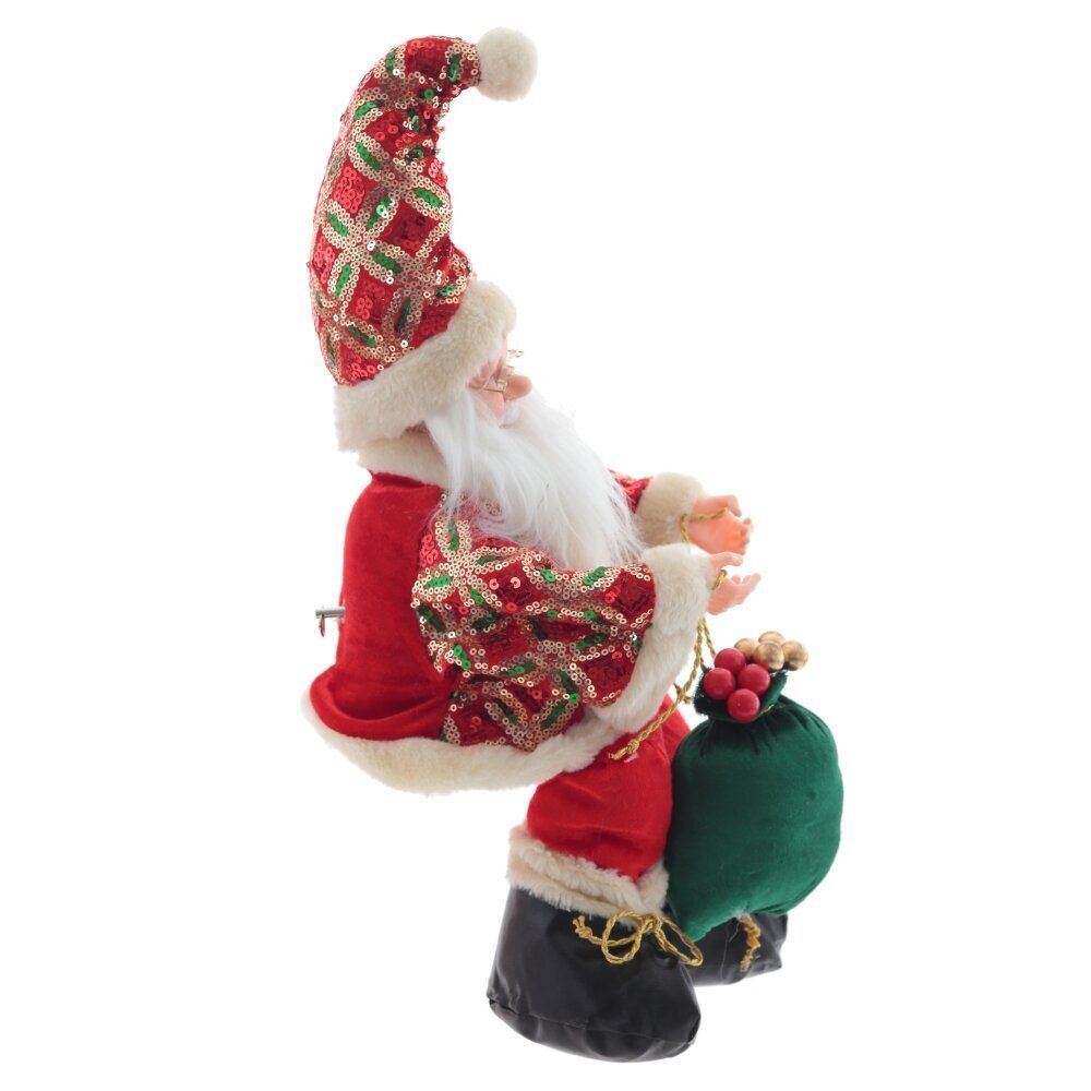 GAEM Дед Мороз (муз, движ), L17 W18 H50 см (полка 30 см.)