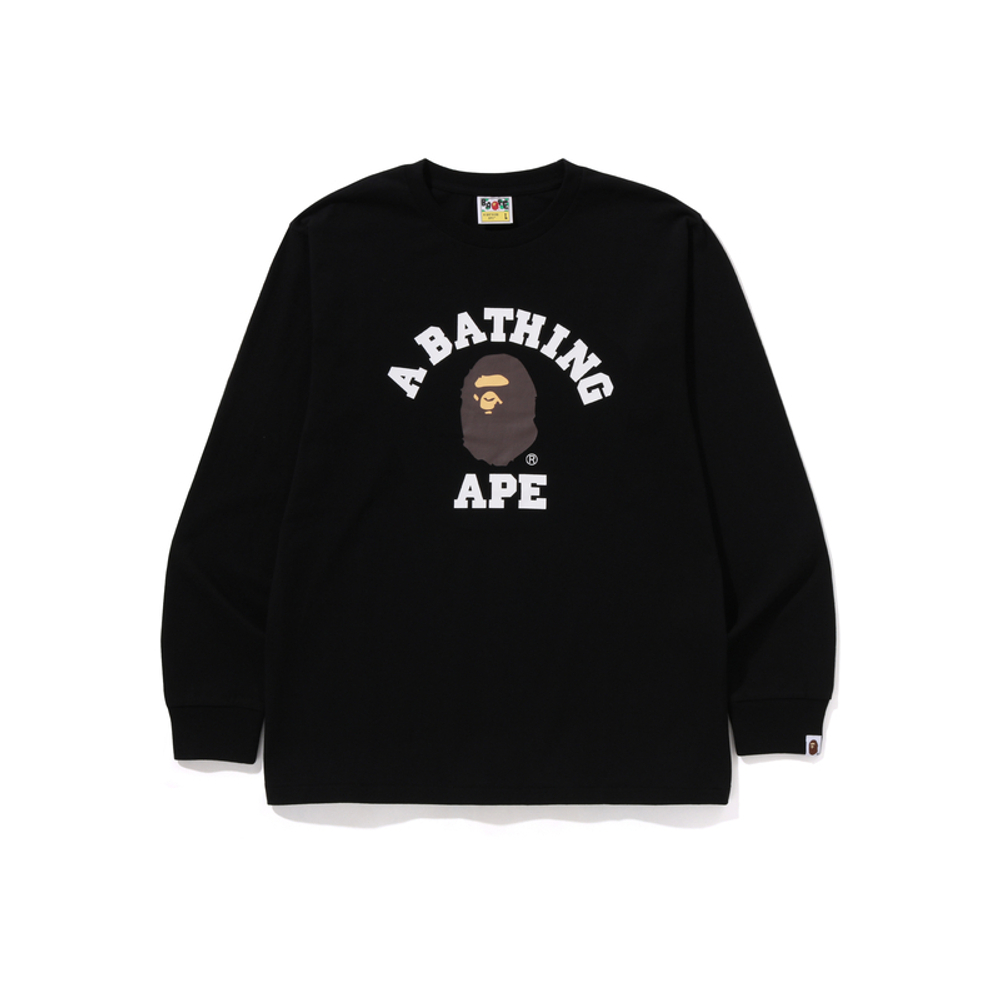 A Bathing Ape College L S Tee