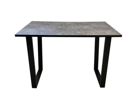 Стол Мир стульев Саен 8, Черный/Бетон
