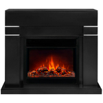 Каминокомплект Real Flame Lindelse 26 BLM с очагом Moonblaze Deluxe Black