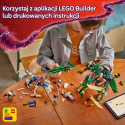 Конструктор LEGO Ninjago 71845 Реактивный мех Ллойда — фото 9