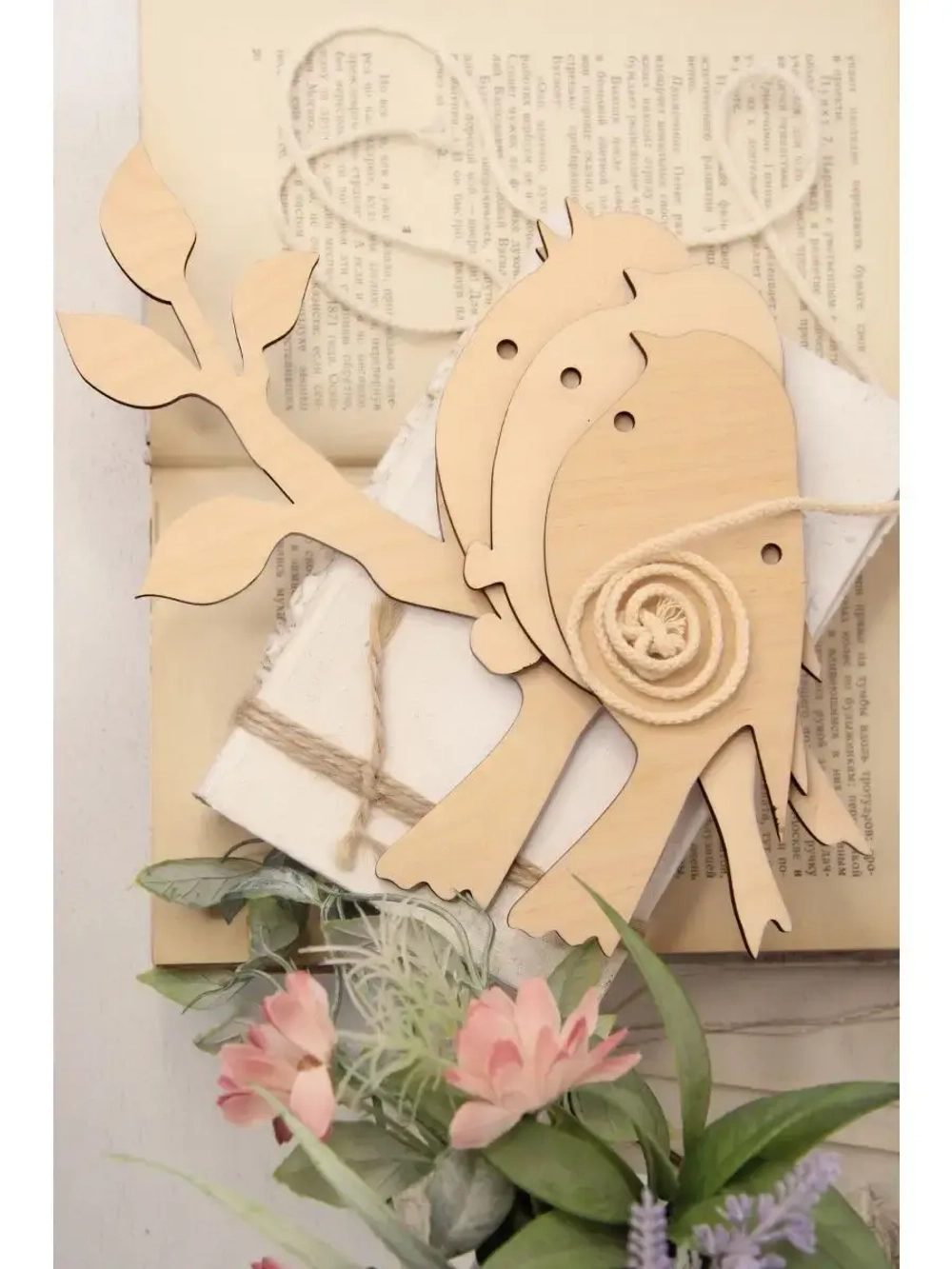 Настенный декор "Птички"