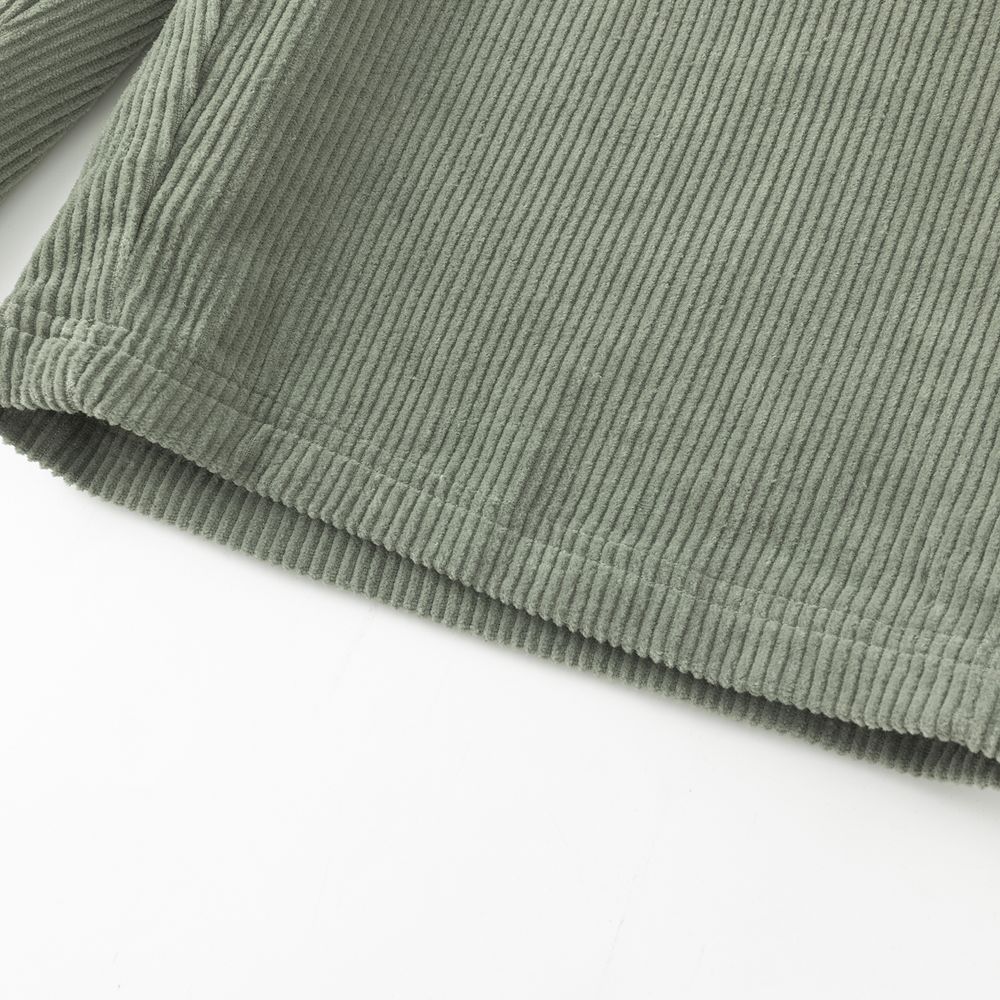 Шорты Ymkashix Nineties Velvet пыльно-зеленые