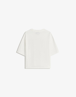 BERSHKA Футболка с коротким рукавом и принтом WNBA, белый