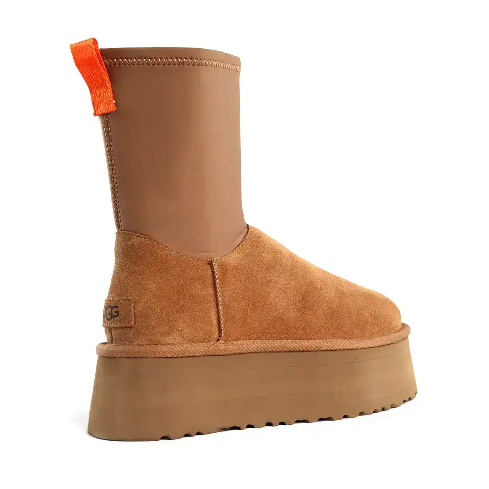 Ugg Classic Platform Dipper Boot - Chestnut