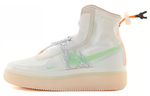 Кроссовки Nike Air Force 1 Shell Pu (Женская размерная сетка)