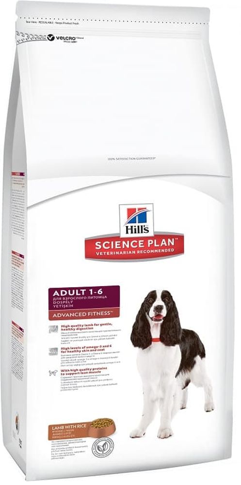 Hill's SP 7,5кг Advanced Fitness корм для собак средних пород с Ягненком Hill's SP 7,5кг Advanced Fitness корм для собак средних пород с Ягненком