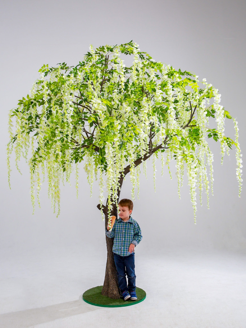 Искусственное дерево "Глициния Белая Classic" 2,8 м