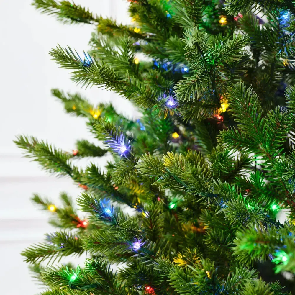 Елка с гирляндой 2в1 «Измайловская» (Литая хвоя) 3 м