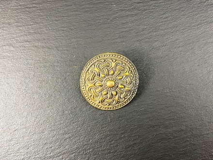 Фибула. Русь 10-12 в. (круглая)