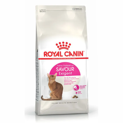 Royal canin savour exigent 2 кг сухой корм для кошек, привередливых к вкусу продукта 1х6