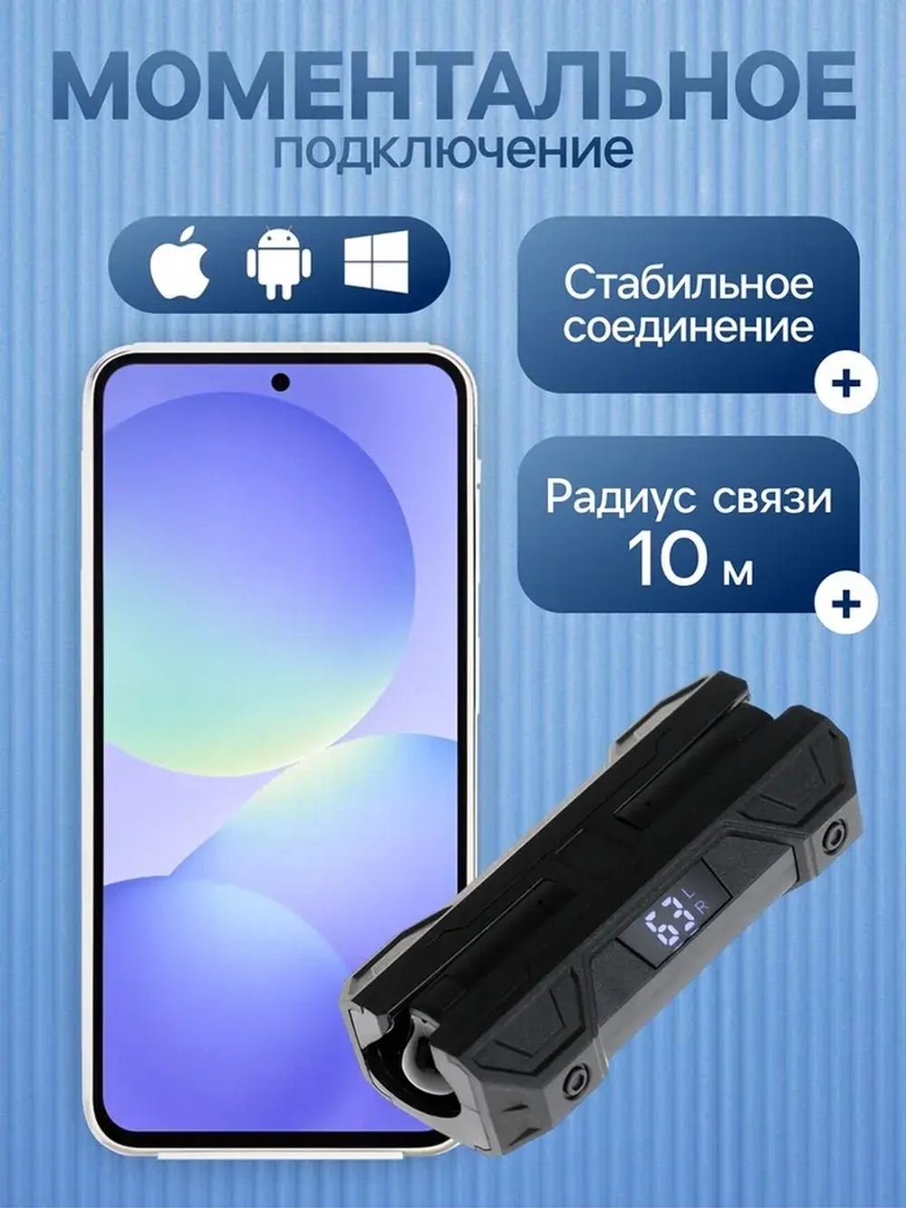 Наушники беспроводные K26, TWS, вкладыши, Bluetooth 5.0, 35/