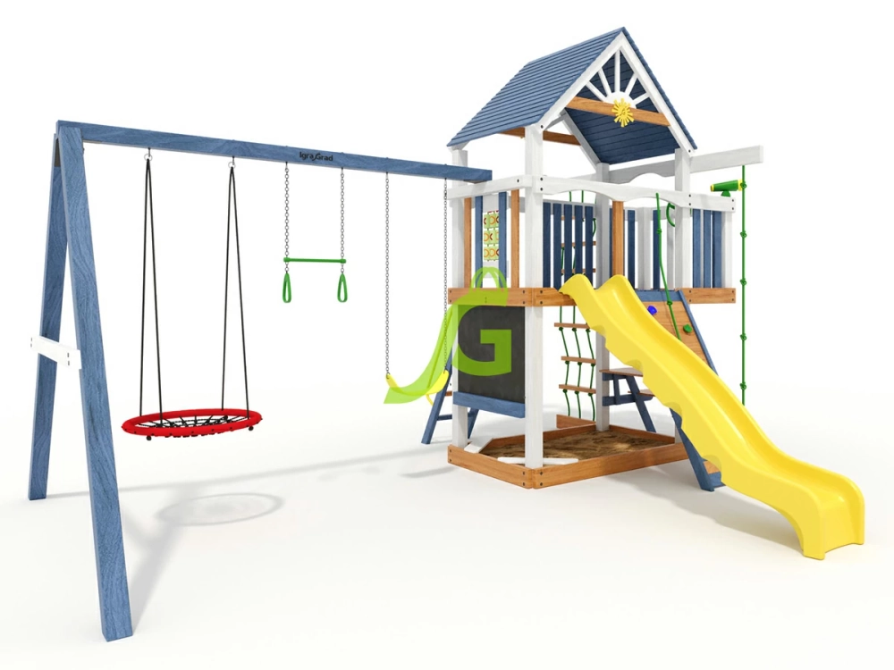 Детская площадка Шато (Дерево) (мод.1)