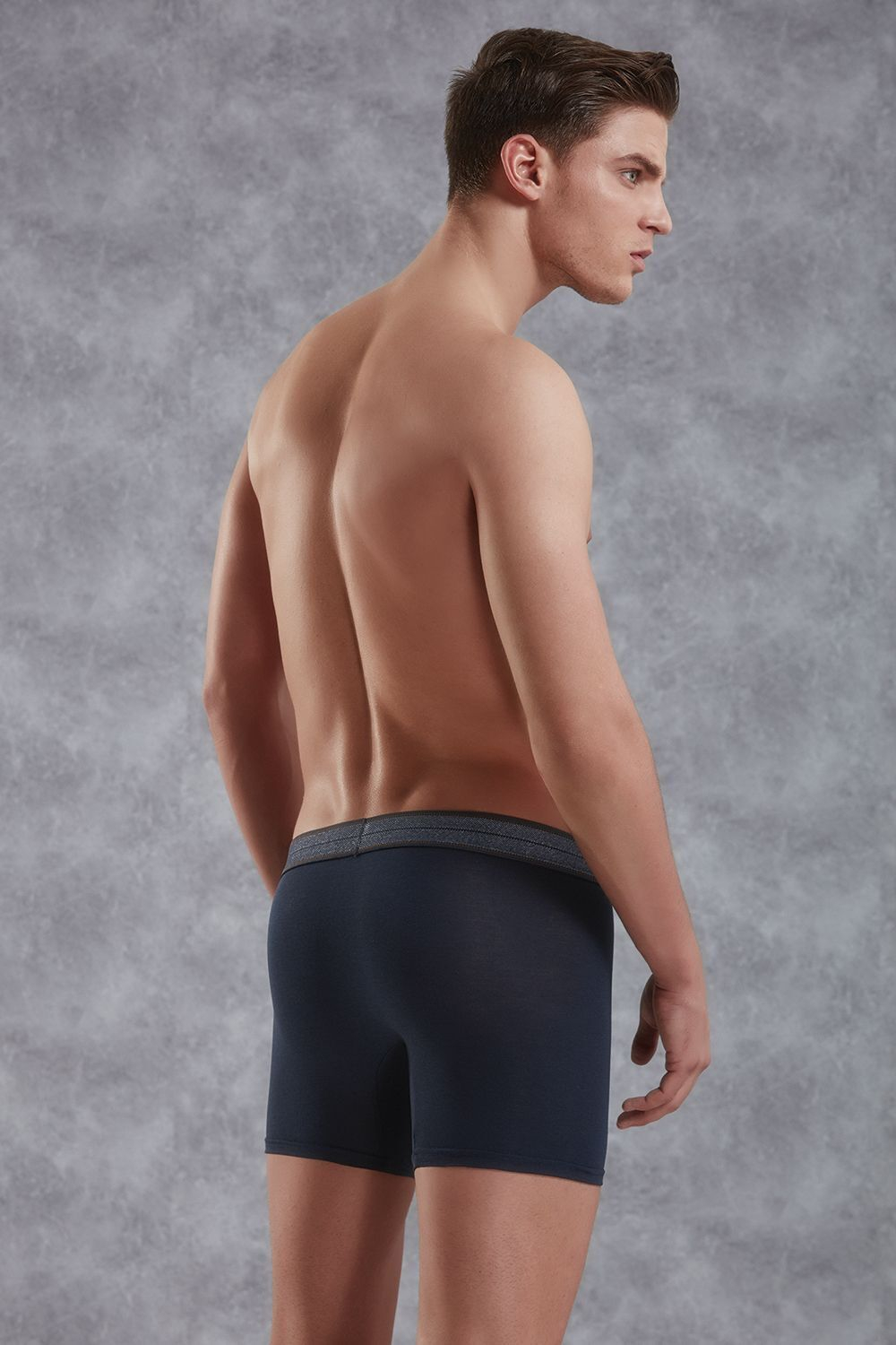 Мужские облегающие трусы-боксеры Doreanse Jeans (Размер: M) (Цвет: черный)