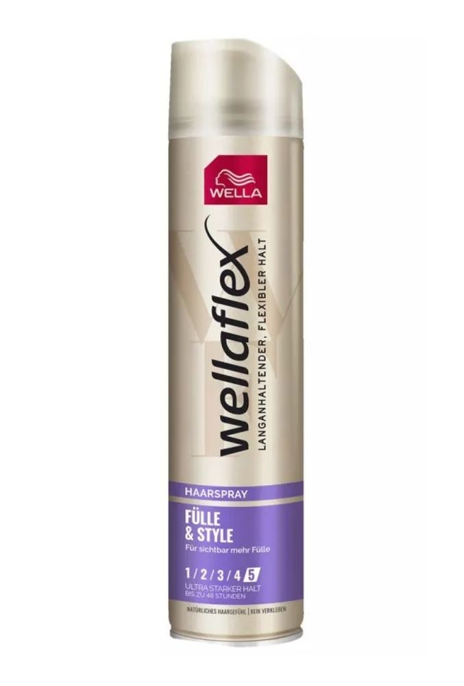 Wellaflex Лак для волос Fulle &amp; Style Плотность и Стиль, ультрасильная фиксация, 250 мл