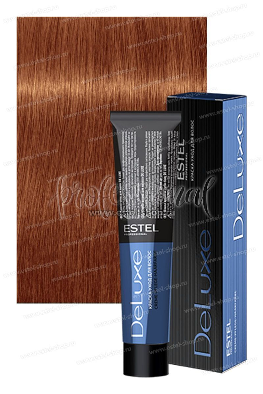 Estel DeLuxe 7/43 Русый медно-золотистый 60 мл
