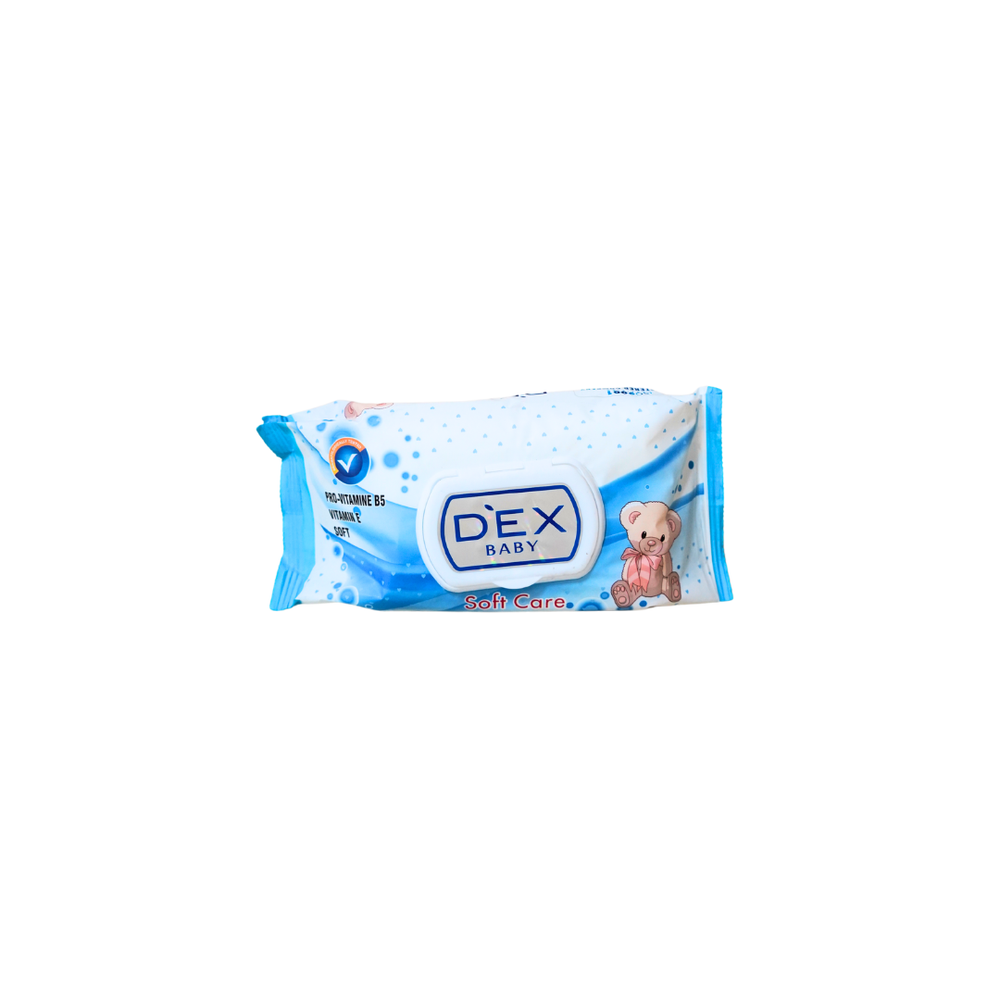 Салфетки влажные 72шт DEX