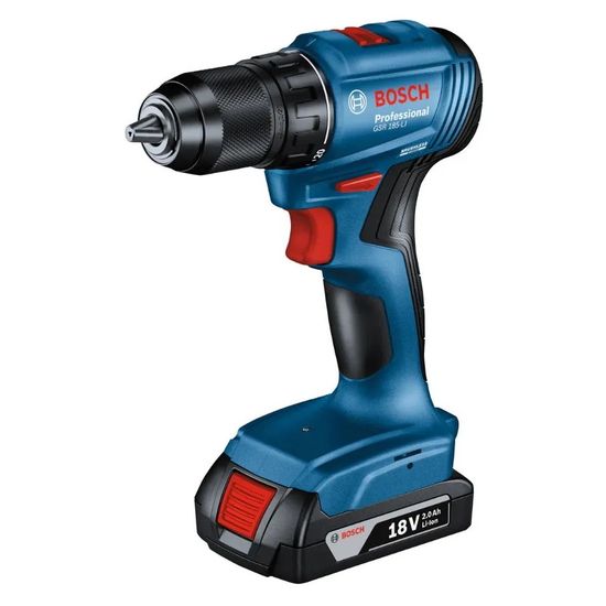 Аккумуляторный шуруповерт "BOSCH" GSR 185-LI 06019K3000