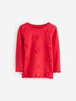 Пижама для девочки Next B12-259, 3 шт., Розовый, Красный