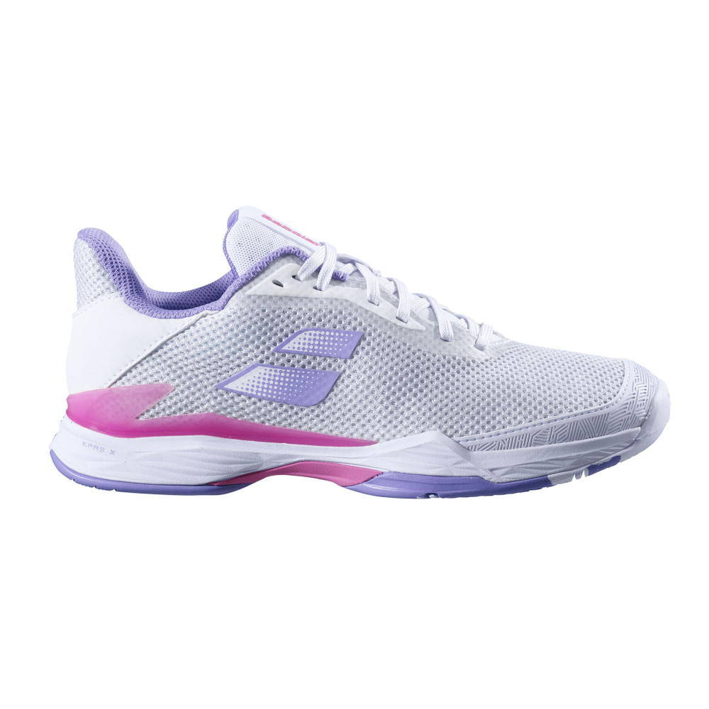 Женские теннисные кроссовки Babolat Jet Tere All Court Shoe Women - White, Lilac