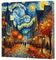 Van Gogh 3 Sokak - Çizgisiz Yan Boyamalı Defter