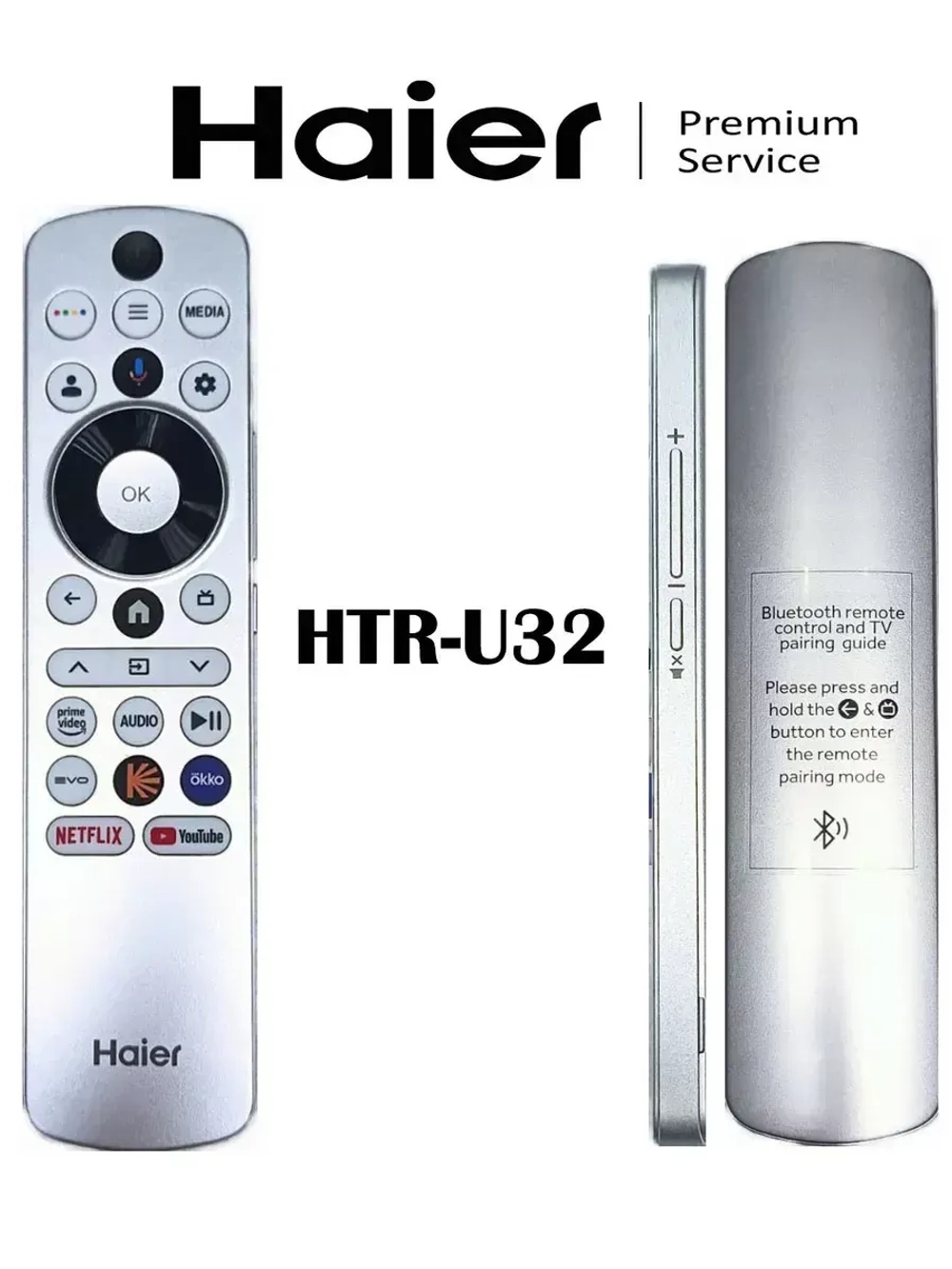 Пульт для телевизора Haier 0530076108 (HTR-U33GR, 0530081084, 0530090475) 0530076108