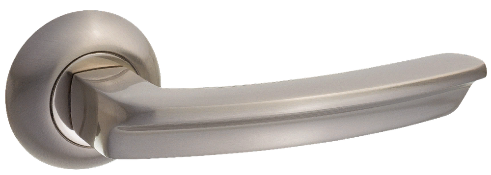 Ручка круг Пуэрто INAL 550-08 SN, цвет никель матовый алюминий (гарантия - 8 лет)