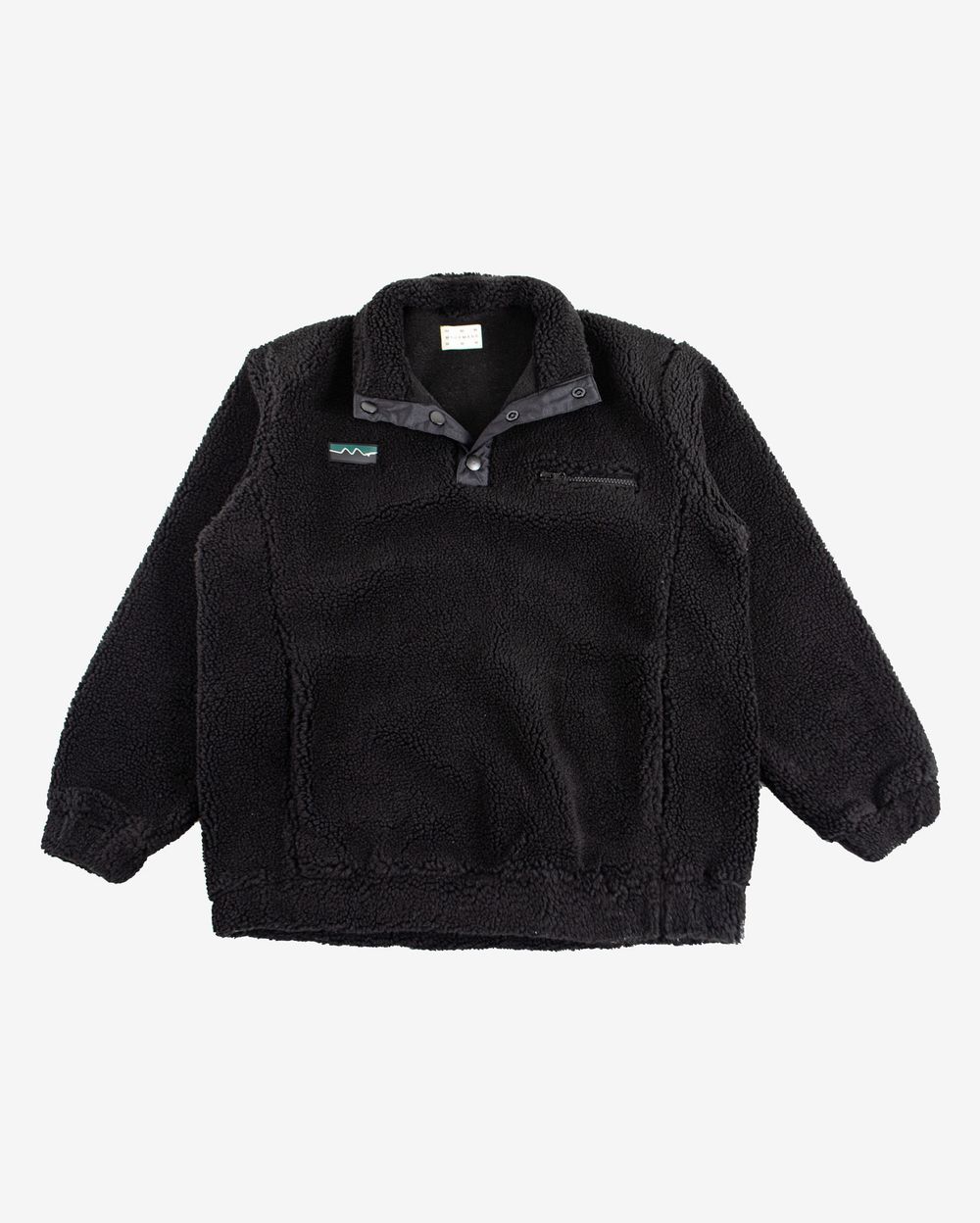Толстовка Magamaev Turbofleece button black