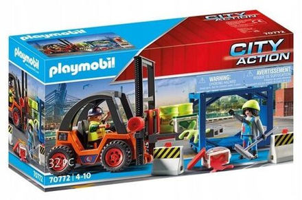 Конструктор Playmobil City Action 70772 Вилочный погрузчик