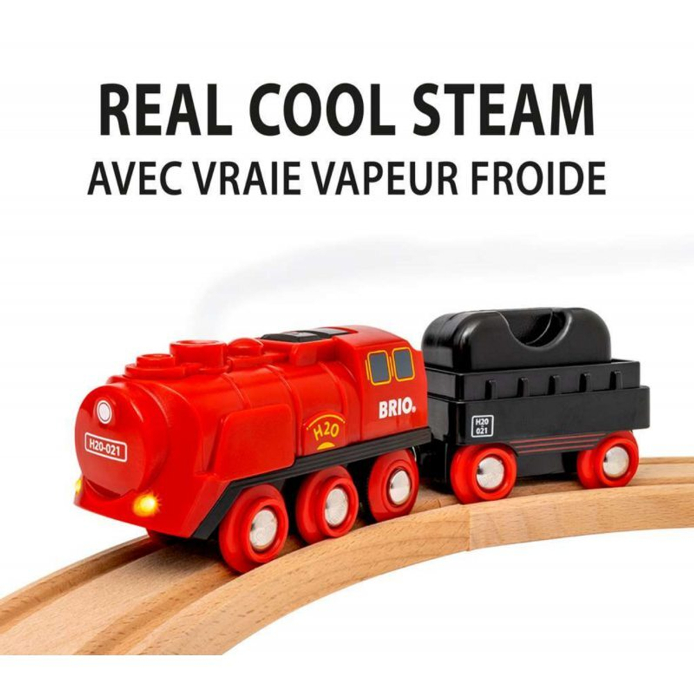 Brio - Trains &amp; Vehicles Набор с поездом на пару на батарейках 36017