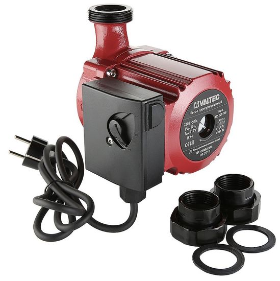 Циркуляционный насос Valtec VRS 25/8-180 с гайками (VRS.258.18.0)