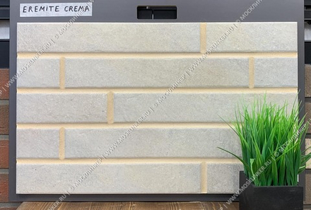 Paradyz Eremite Crema - Фасадная плитка структурная 400x66x11