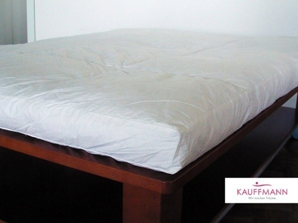 Перина пуховая 15 см 140x200 климат-контроль Dorbena