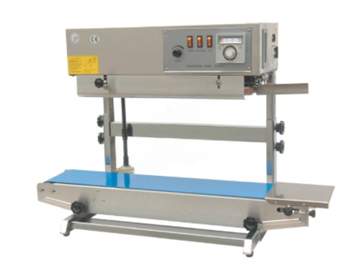 Запайщик пакетов Hualian Machinery FRB-770II роликовый, с правой подачей (вертик., счётчик пакетов)