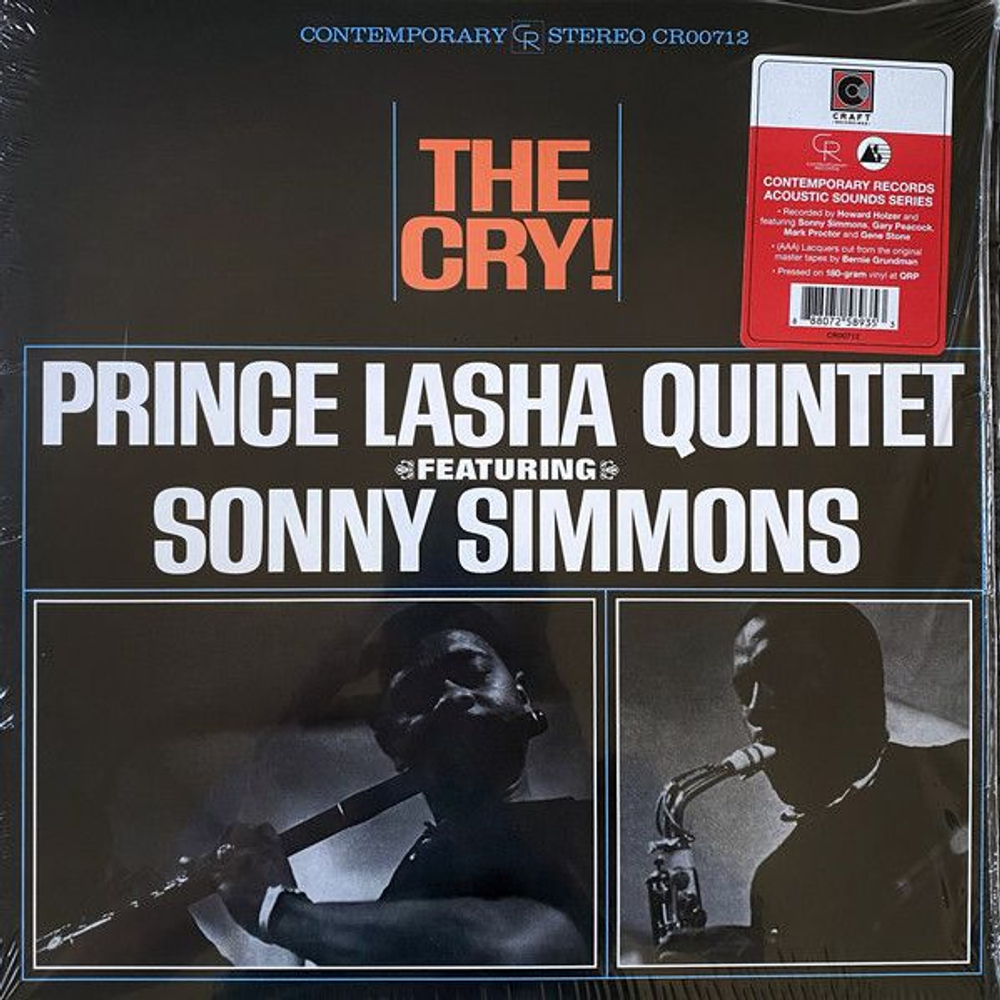 Prince Lasha Quintet & Sonny Simmons - Cry! (USA) - новая виниловая пластинка