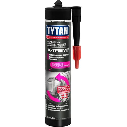 Герметик для экстренного ремонта кровли Tytan Professional Х-treme 310 мл