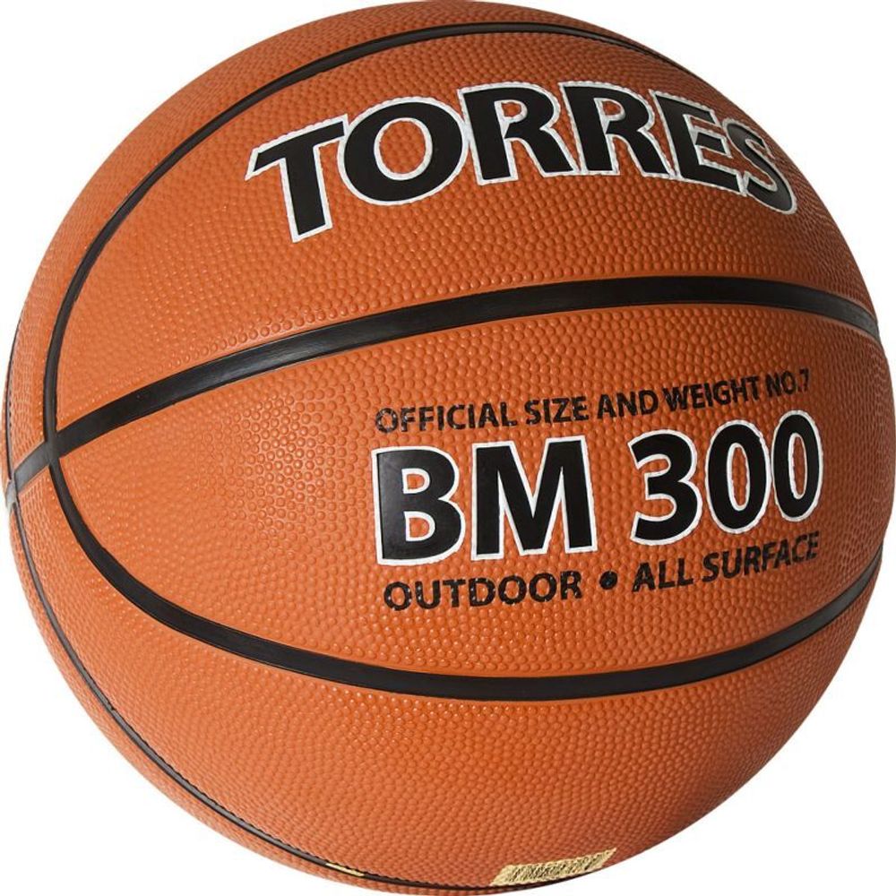Мяч баскетбольный Torres BM300 №7 тренировочный