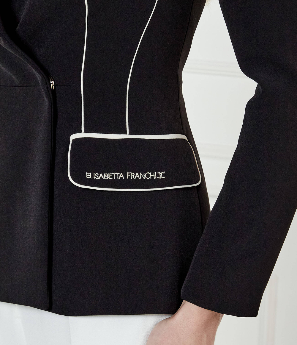Пиджак Elisabetta Franchi - черный(GI12951E2)