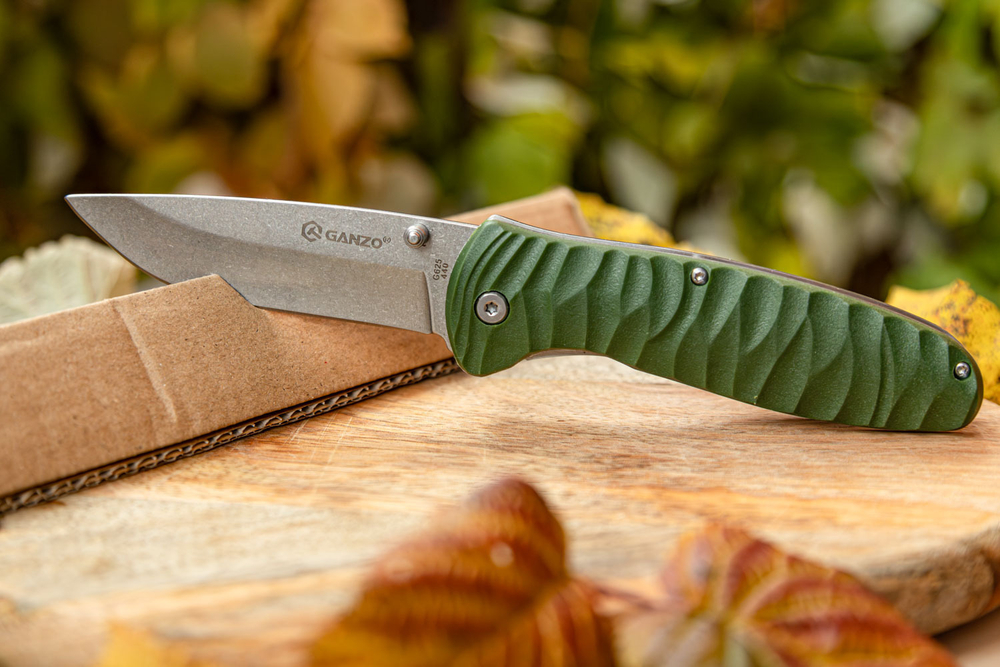 Нож Ganzo G6252-GR зеленый
