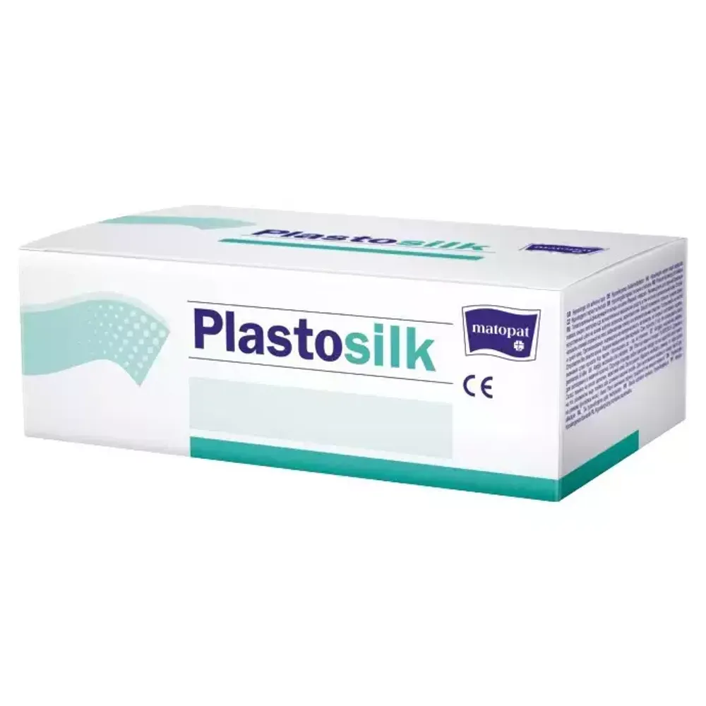 Пластырь Матопат Plastosilk 5*9,14 см