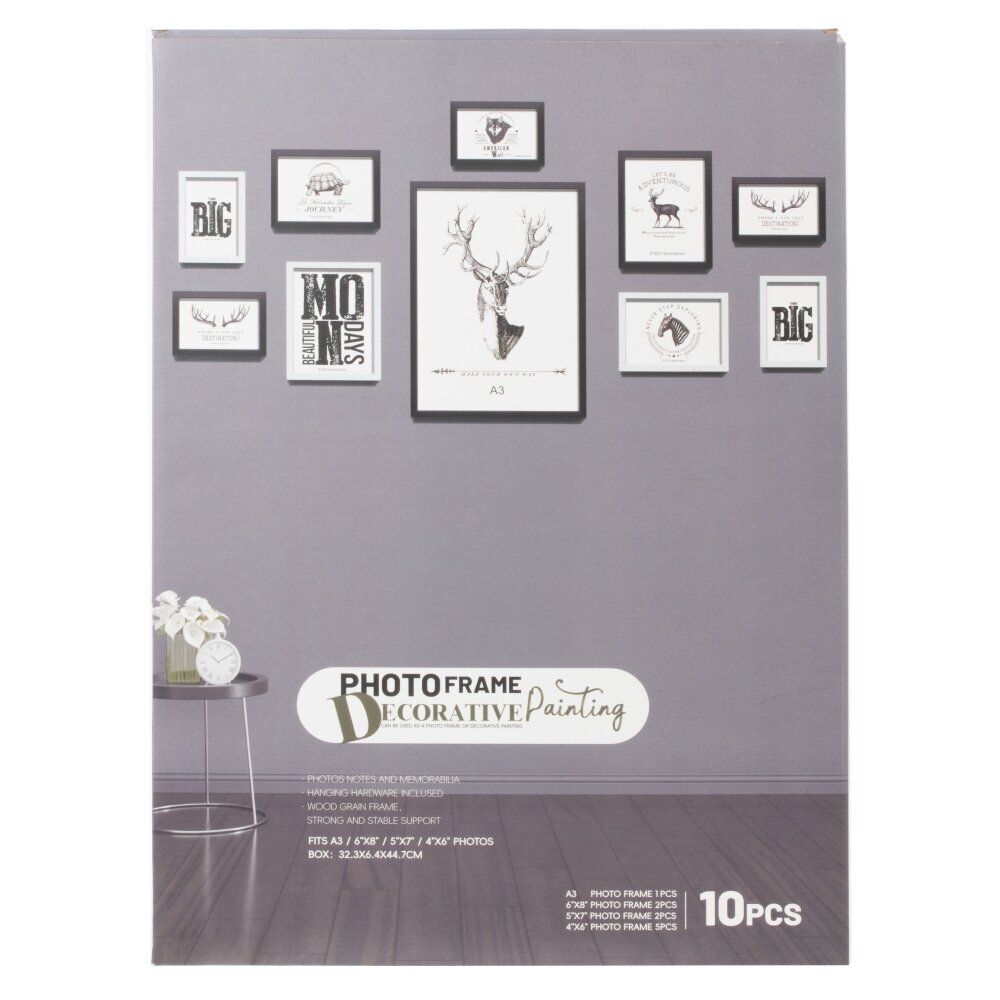 GAEM Набор из 10-ти Фоторамок, L31,5 W2 H44 см