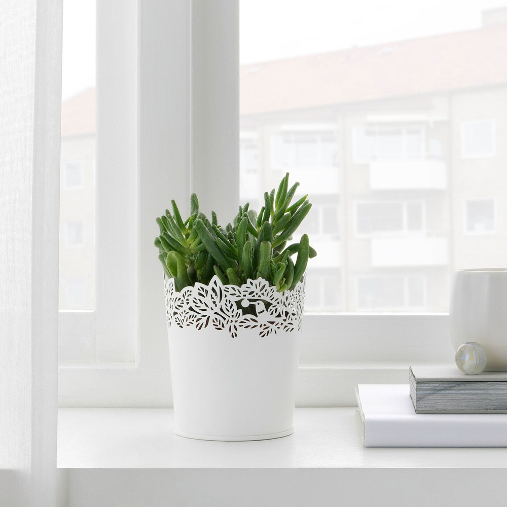 IKEA SAMVERKA  (ИКЕА САМВЕРКА)  -  Простыня, белая, 9 см