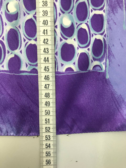 Платок фиолетово-белый