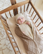 Кокон детский Oliver Loomknits Капучино