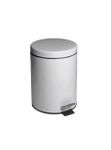 Ведро для мусора с педалью 3 л. нерж. сталь NOFER 09100.03.W белый