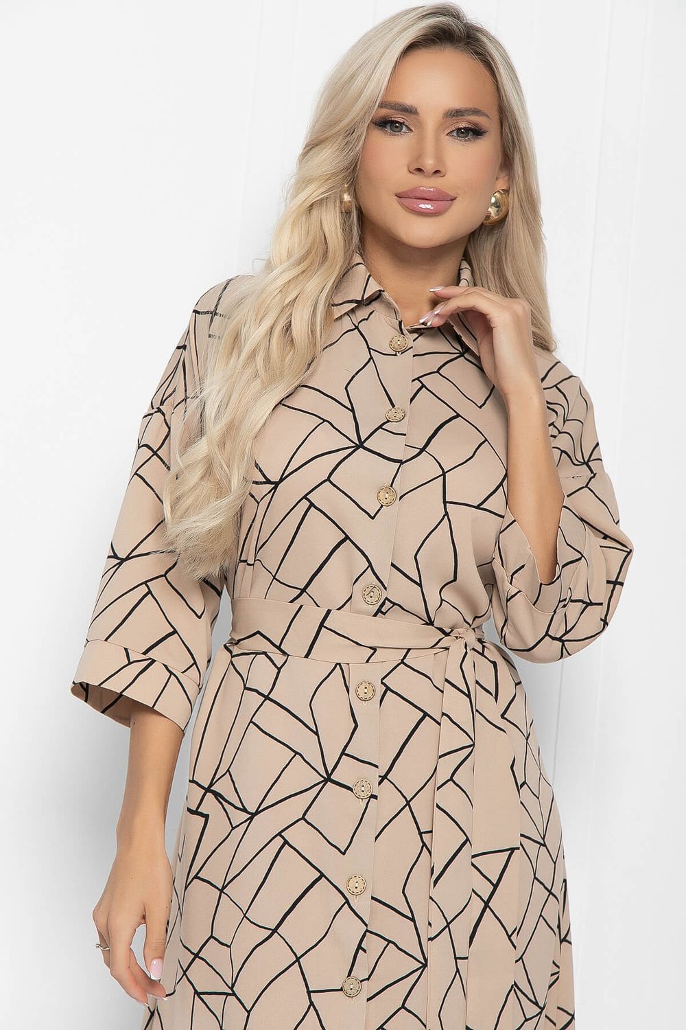 Платье Кэсси (бежевое) П11215 LT Collection