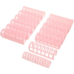 Бигуди пластмассовые с зажимом 12шт, цвет микс, d=20мм