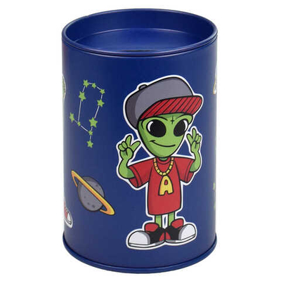 Копилка-подставка для канцелярских принадлежностей школьный Феникс+, арт.63457/ 30 КРУТОЙ ИНОПЛАНЕТЯНИН 10,4х7,5х7,5 см