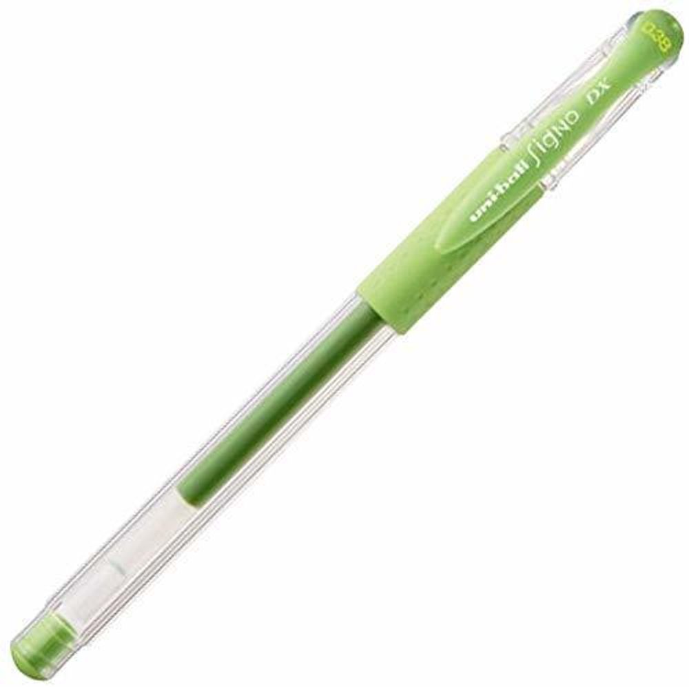 Гелевая ручка Uni-ball Signo DX 0.38 Apple Green