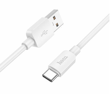 Кабель USB - TypeC HOCO X96 27W (белый) 1м